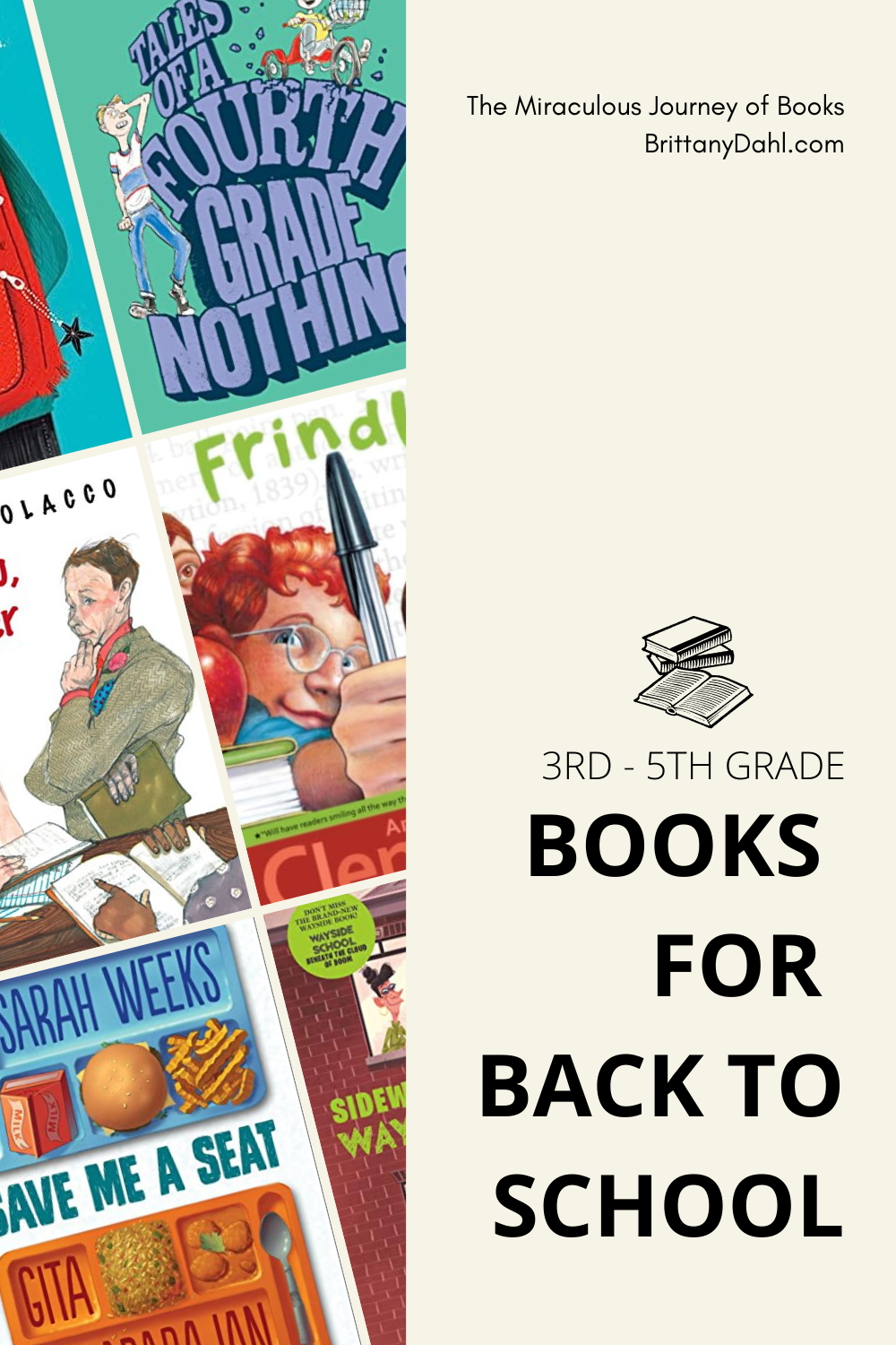 Back to School Books for 3rd – 5th Grade