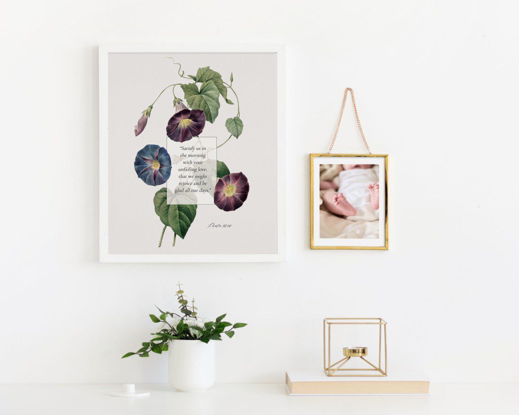 Print Your Etsy Digital Downloads - Psalm 90