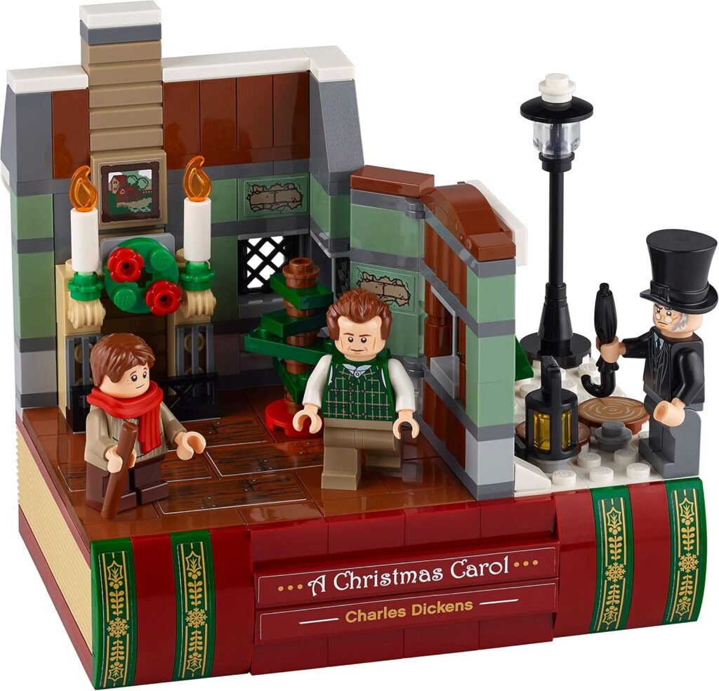 Image of A Christmas Carol by Charles Dickens LEGO.